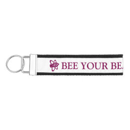 Llavero De Pulsera Bee Your Beautiful Wrist Keychain