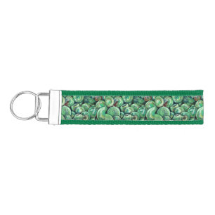 Llavero De Pulsera Bolas de Navidades verdes