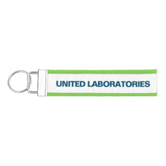 Llavero De Pulsera Cadena de claves de lienzo de los Laboratorios Uni