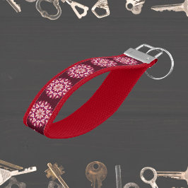 Llavero De Pulsera Cadena de teclas de la escritura Mandala 3