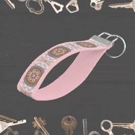 Llavero De Pulsera Cadena de teclas de la escritura Mandala 9