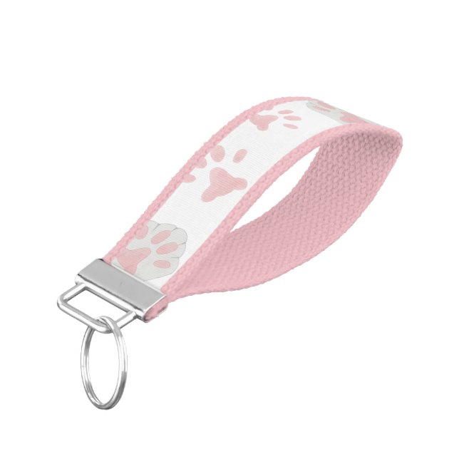 Llavero De Pulsera Cadena de teclas de la muñeca de patrón de pezuña  (Angulado hacia abajo)