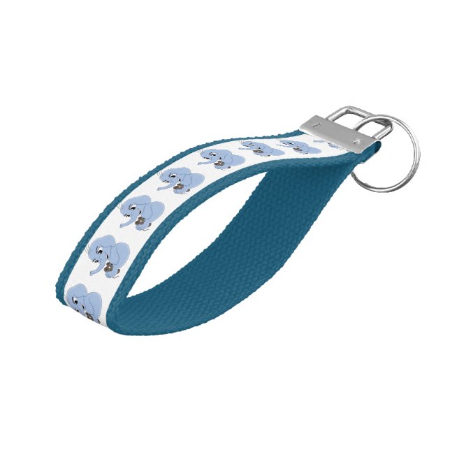 Llavero De Pulsera Cadena de teclas de la muñeca del personalizado de (Angulado hacia arriba)