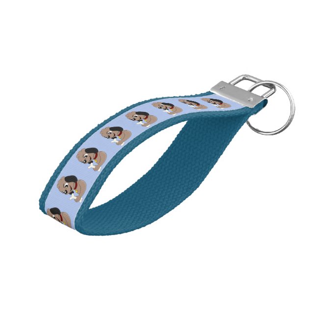 Llavero De Pulsera Cadena de teclas de muñeca de personalizado de cac (Angulado hacia arriba)