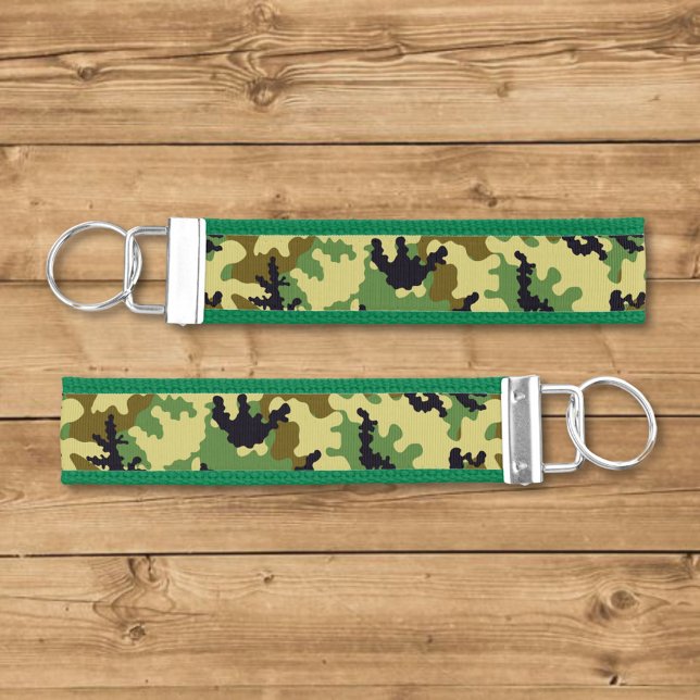 Llavero De Pulsera Camuflaje de Woodland (Subido por el creador)