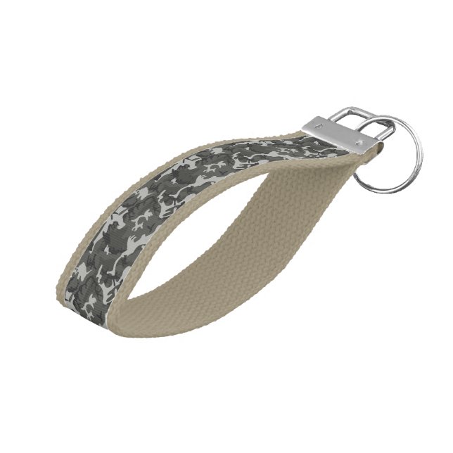 Llavero De Pulsera camuflaje militar camuflaje digital desierto urban (Angulado hacia arriba)