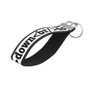 Llavero De Pulsera código HTML de descomposición