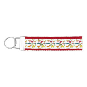 Llavero De Pulsera Colección de dinosaurios de Cuadros Thunder_Cove