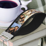 Llavero De Pulsera Collage de fotos personalizado 8<br><div class="desc">Crea tu propio llavero de muñeca personalizado con una tira de fotos personalizado. La plantilla está configurada para que cree su collage de fotos con hasta 8 imágenes diferentes. Fotos familiares, fotos de mascotas, selfies, fotos en instagram o retratos de bodas se verán geniales. Si no tienes 8 fotos diferentes...</div>