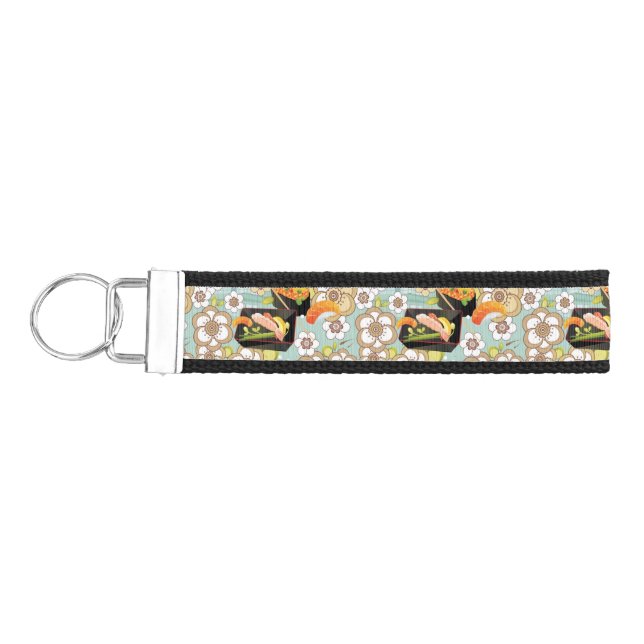 Llavero De Pulsera Comida japonesa: Modelo 4 del sushi (Llaves lado izquierdo)