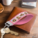 Llavero De Pulsera Crea tu propio Collage de fotos de Instagram 11<br><div class="desc">Utiliza hasta 11 fotos de teléfono cuadrado o selfie para crear un regalo único y personal. O puedes mantener al cachorro hipster y hacer un keepsake de moda. Si necesita ajustar las imágenes,  haga clic en la herramienta personalizar para realizar cambios.</div>