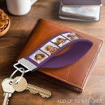 Llavero De Pulsera Crea tu propio Collage de fotos de Instagram 11<br><div class="desc">Utiliza hasta 11 fotos de teléfono cuadrado o selfie para crear un regalo único y personal. O puedes mantener al cachorro hipster y hacer un keepsake de moda. Si necesita ajustar las imágenes,  haga clic en la herramienta personalizar para realizar cambios.</div>
