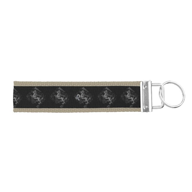 Llavero De Pulsera Cromo como el Rótulo Leo Zodiac en Hevelius (Llaves derecha)