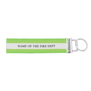 Llavero De Pulsera Departamento de bomberos personalizados