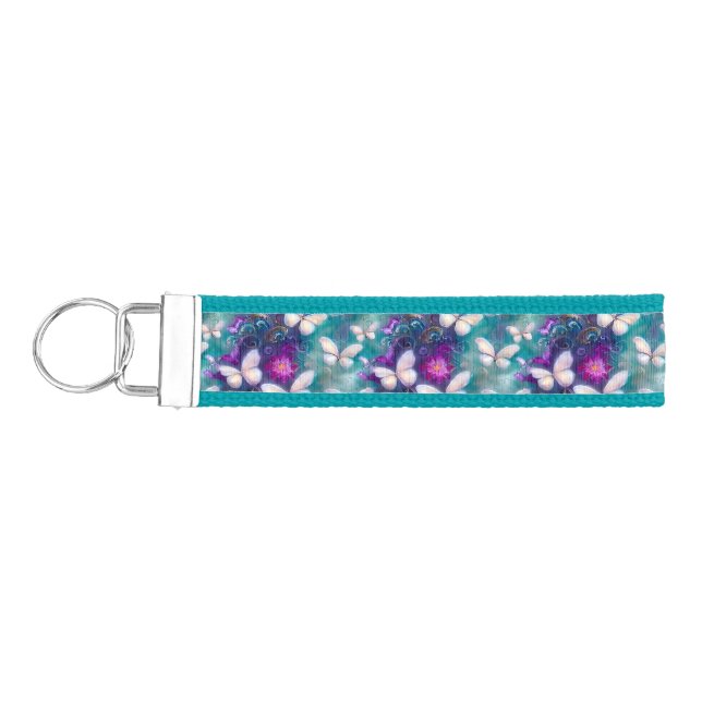 Llavero De Pulsera Diseño de la serie de mariposa mística 1 (Llaves lado izquierdo)