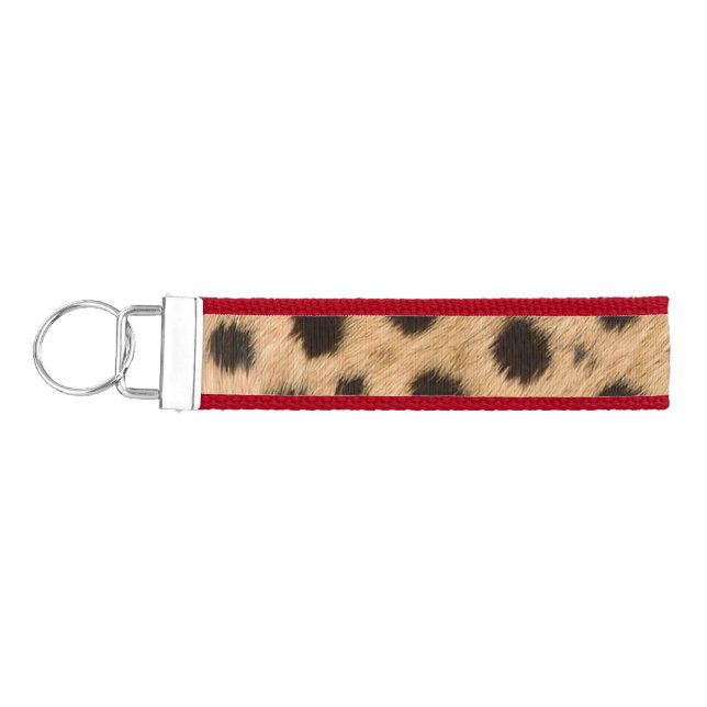 Llavero De Pulsera Diseño de leopardo (Llaves lado izquierdo)