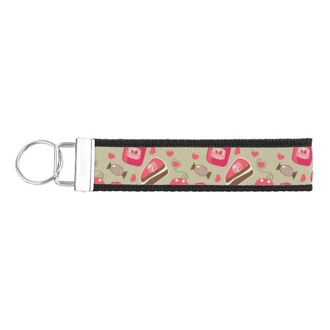 Llavero De Pulsera Dulces retros (Llaves lado izquierdo)