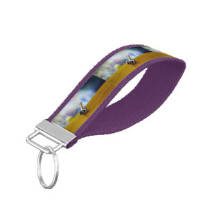 Llavero De Pulsera El feliz Hanukkah de SlipperyJoe girando a cuatro