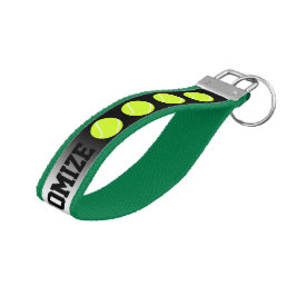 Llavero De Pulsera Entrenador de equipo de tenis, jugador o Personali