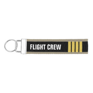 Llavero De Pulsera Equipo de vuelo 4 bares Epaulets de oro