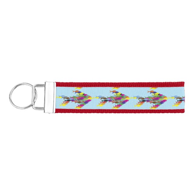 Llavero De Pulsera Escuelas de peces Thunder_Cove   (Llaves lado izquierdo)