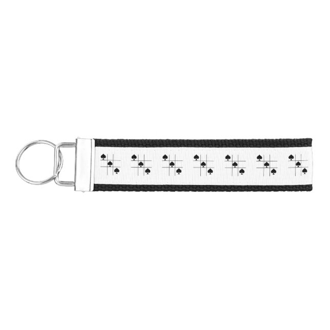 Llavero De Pulsera Espadas negras Tic Tac Te Thunder_Cove (Llaves lado izquierdo)