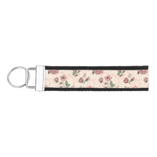 Llavero De Pulsera Estampado de flores 5 2