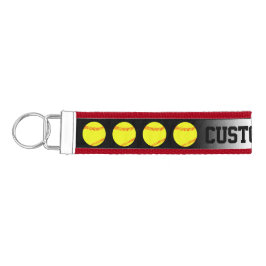 Llavero De Pulsera Fastpitch Softball Team Coach o Player Personaliza