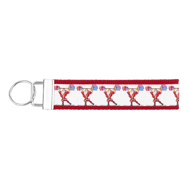Llavero De Pulsera Fitness Santa Wrist Keychain (Llaves lado izquierdo)