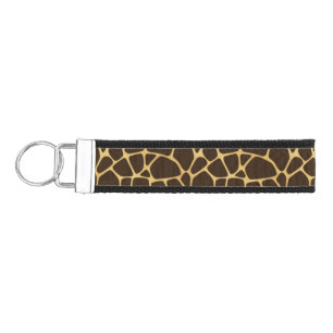 Llavero De Pulsera Fondo manchado jirafa