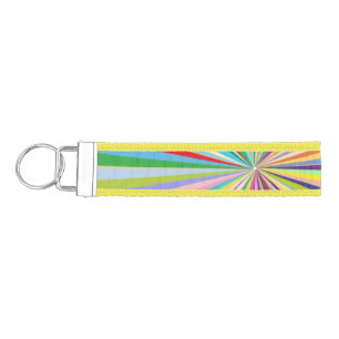 Llavero De Pulsera Fondo rayado fresco