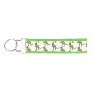 Llavero De Pulsera Funny T rex dinosaur ilustracion