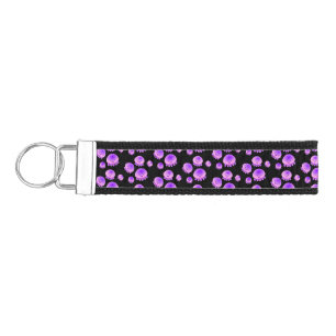 Llavero De Pulsera Gallito rosa morado kawaii personalizado