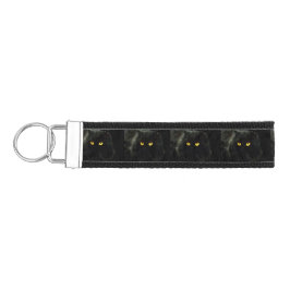 Llavero De Pulsera Gato negro