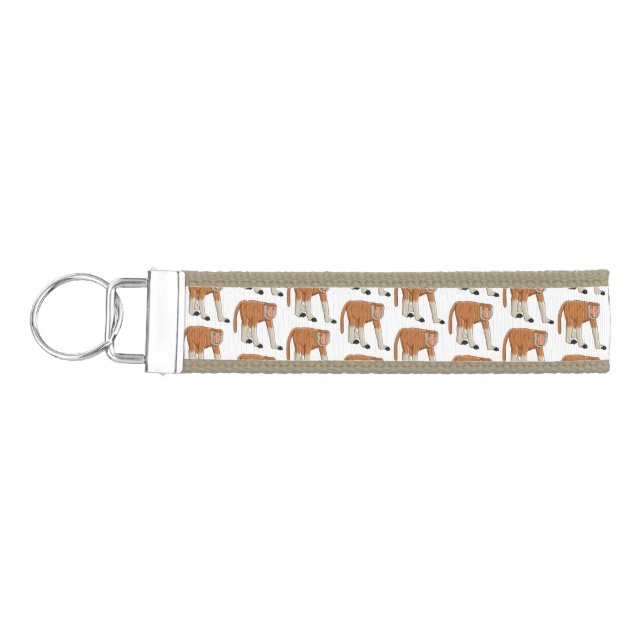 Llavero De Pulsera Gracioso proboscito personalizado ilustracion (Llaves lado izquierdo)