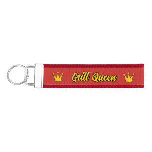 Llavero De Pulsera Grill Queen