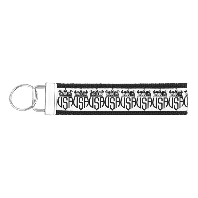 Llavero De Pulsera Hecho en EE.UU. Rótulo Thunder_Cove (Llaves lado izquierdo)