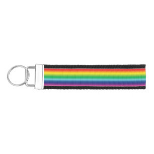 Llavero De Pulsera Igualdad lgbtq arco iris colores de la bandera del