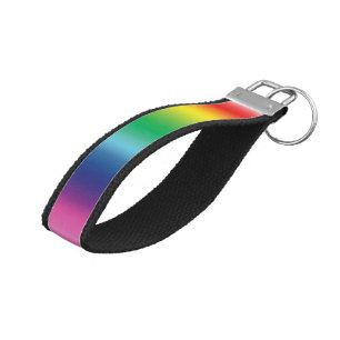Llavero De Pulsera Igualdad lgbtq arco iris colores de la bandera del