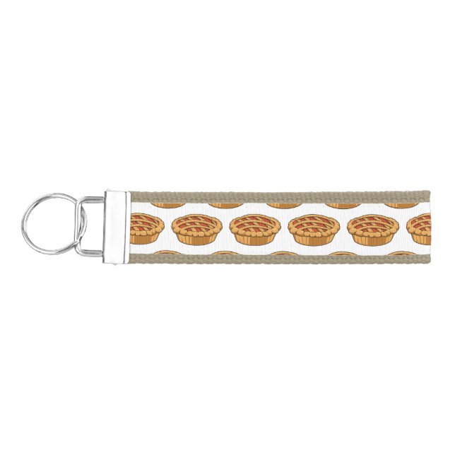 Llavero De Pulsera Ilustracion de personalizado circular (Llaves lado izquierdo)