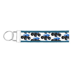 Llavero De Pulsera Ilustracion de personalizado de camión monstruoso 