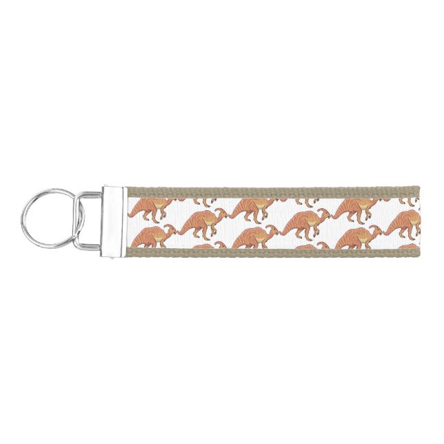 Llavero De Pulsera Ilustracion de personalizado de dinosaurios de par (Llaves lado izquierdo)