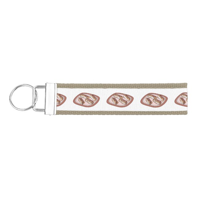 Llavero De Pulsera Ilustracion de personalizado eclair de chocolate (Llaves lado izquierdo)