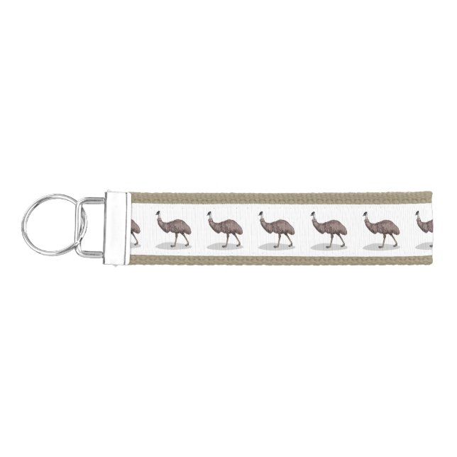 Llavero De Pulsera Ilustracion personalizado de aves de la Uem (Llaves lado izquierdo)