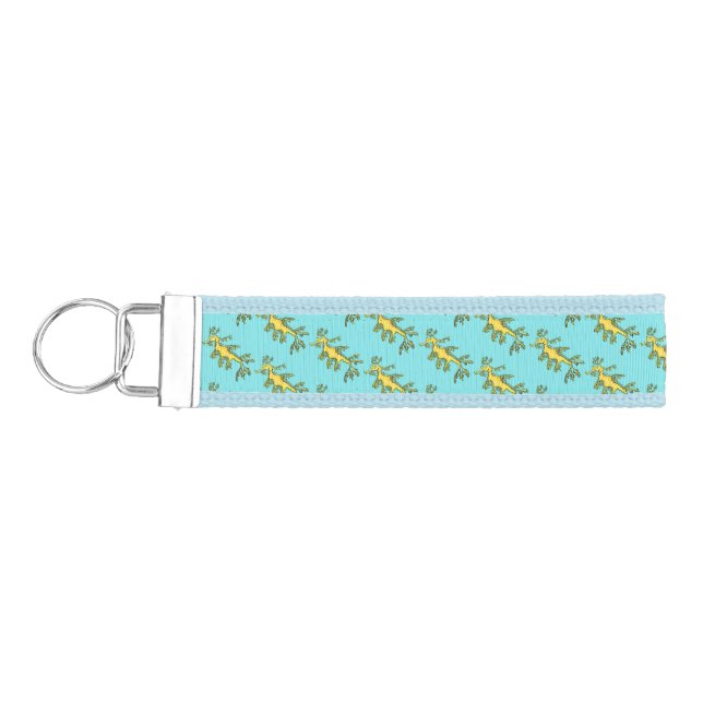 Llavero De Pulsera Ilustracion personalizado de dragón marino diverti (Llaves lado izquierdo)