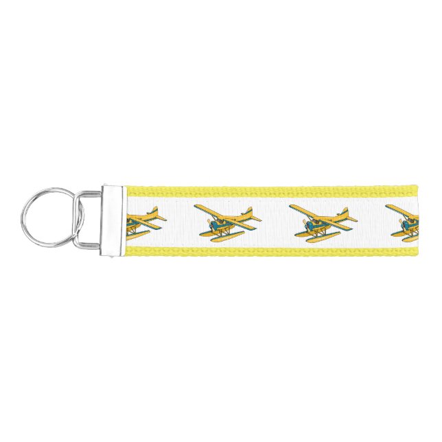 Llavero De Pulsera Ilustracion personalizado de hidroavión (Llaves lado izquierdo)