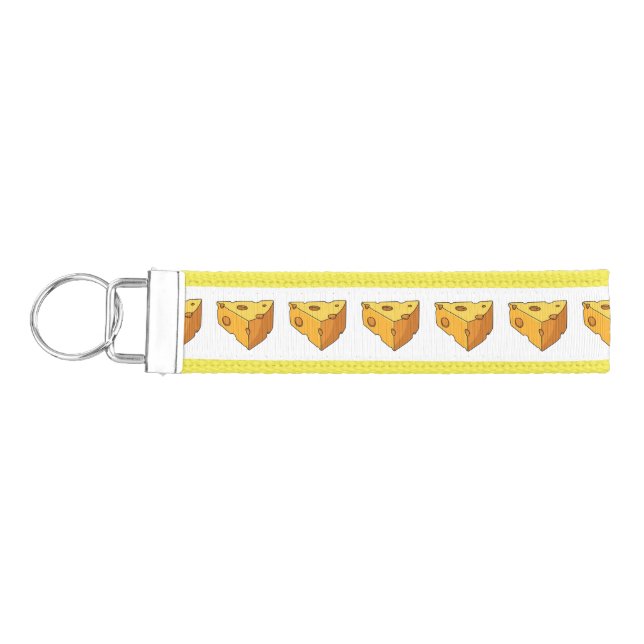 Llavero De Pulsera Ilustracion personalizado de queso (Llaves lado izquierdo)