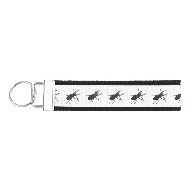Llavero De Pulsera Ilustracion Stag beetle personalizado (Llaves lado izquierdo)