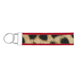 Llavero De Pulsera Impresión de leopardo