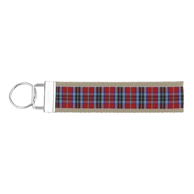 Llavero De Pulsera Impresión del tartán de MacTavish (Llaves lado izquierdo)